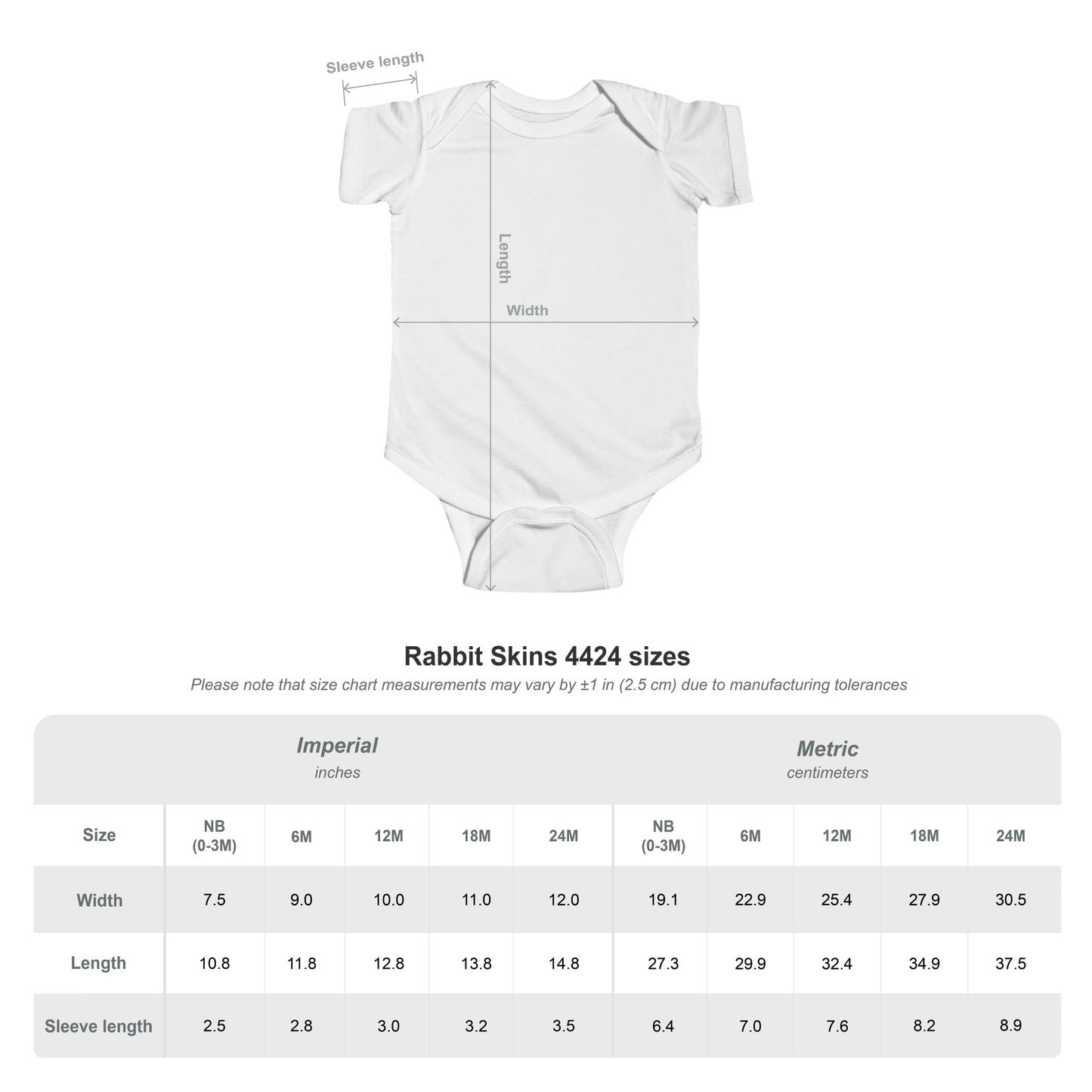 RW Glyph Baby Onesie