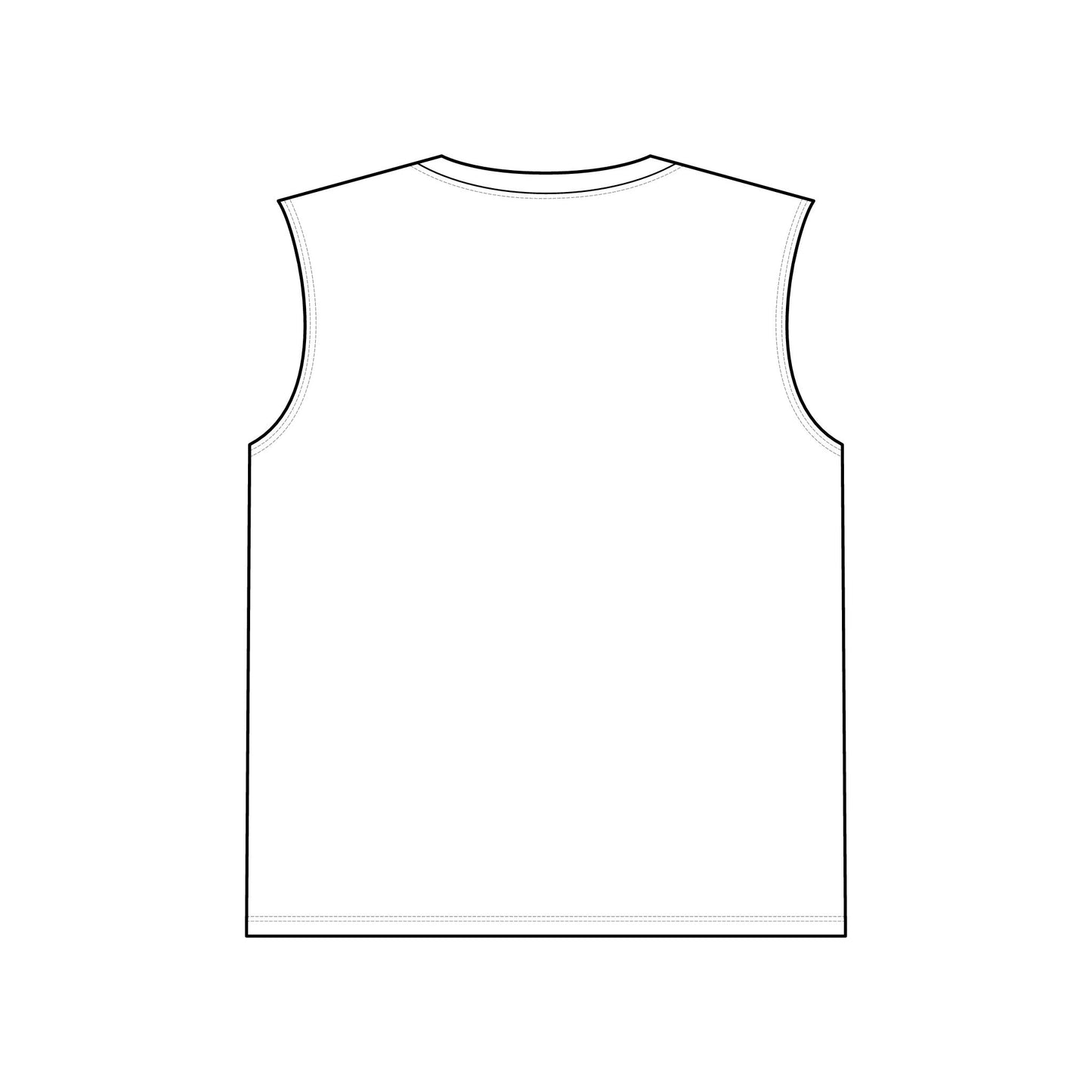 RW Glyph Unisex Jersey Muscle Tank