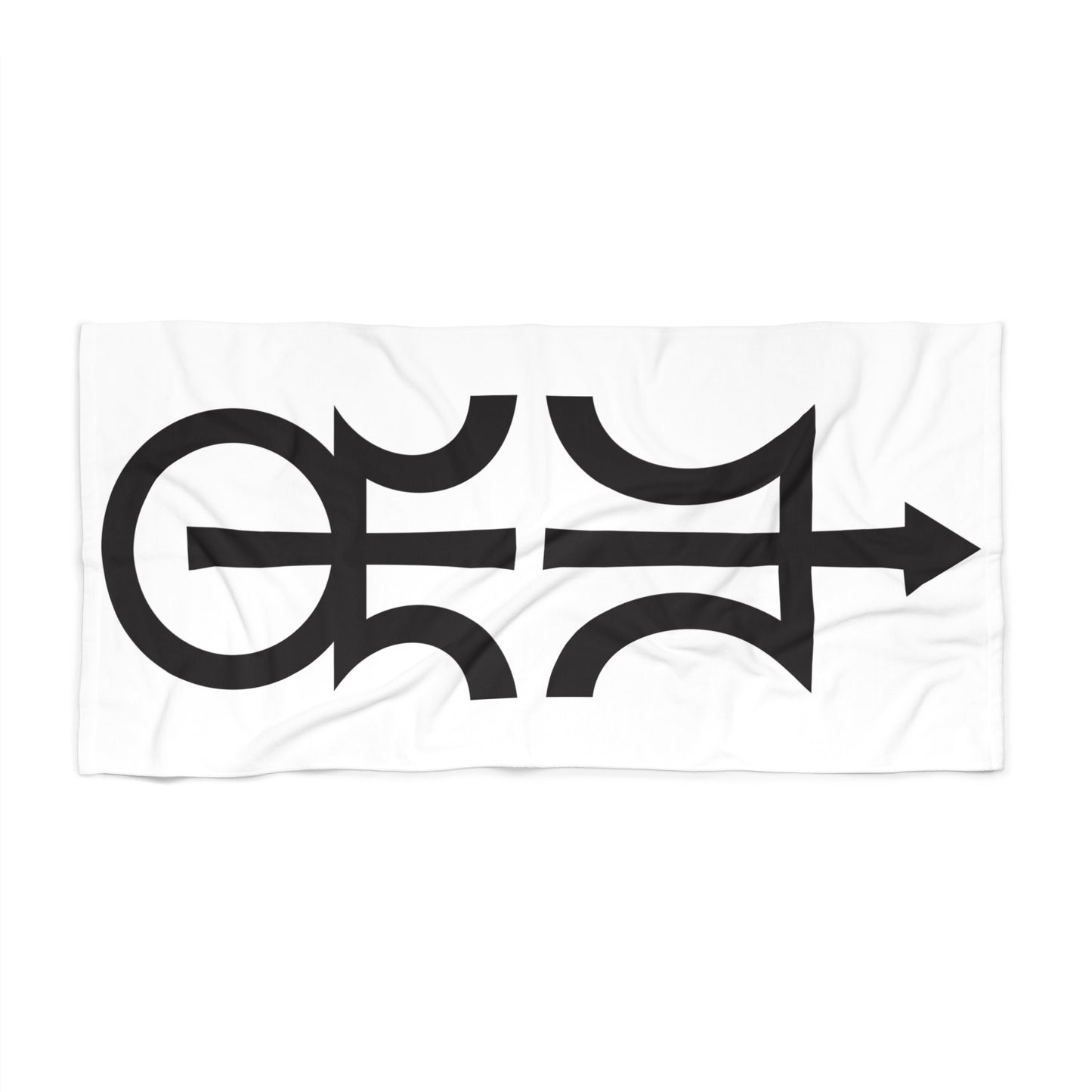 RW Glyph Beach Towel