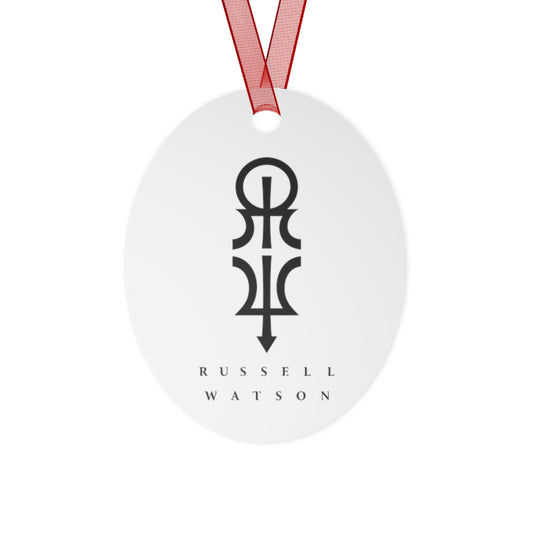 RW Glyph METAL Ornament