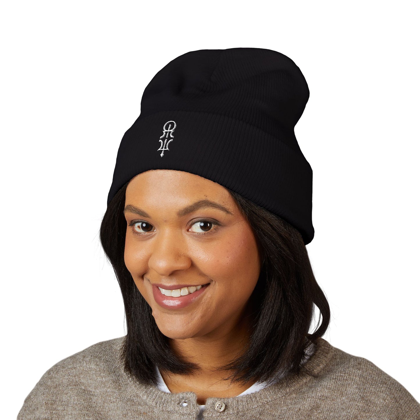 RW Glyph Embroidered Beanie